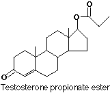 Testosterone propionate ester